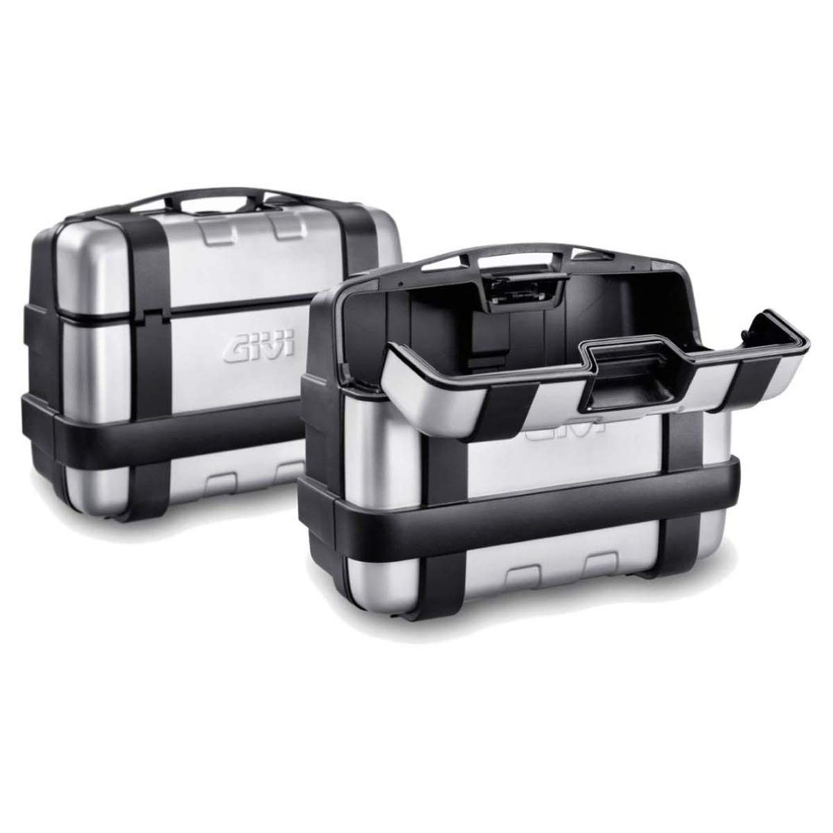Givi TRK33PACK2 Trekker Koffer Satz Monokey mit Alu Cover Givi TRK33PACK2 Trekker Koffer Satz Monokey mit Alu Cover von Givi
