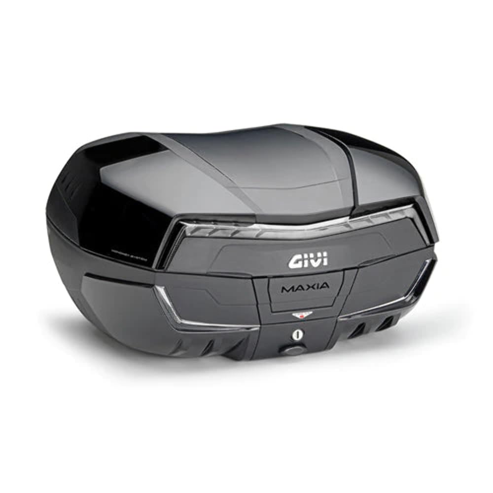 GIVI V58NNTB MAXIA 5 Topcase für Motorrad 58 l, Farbe Schwarz von Givi