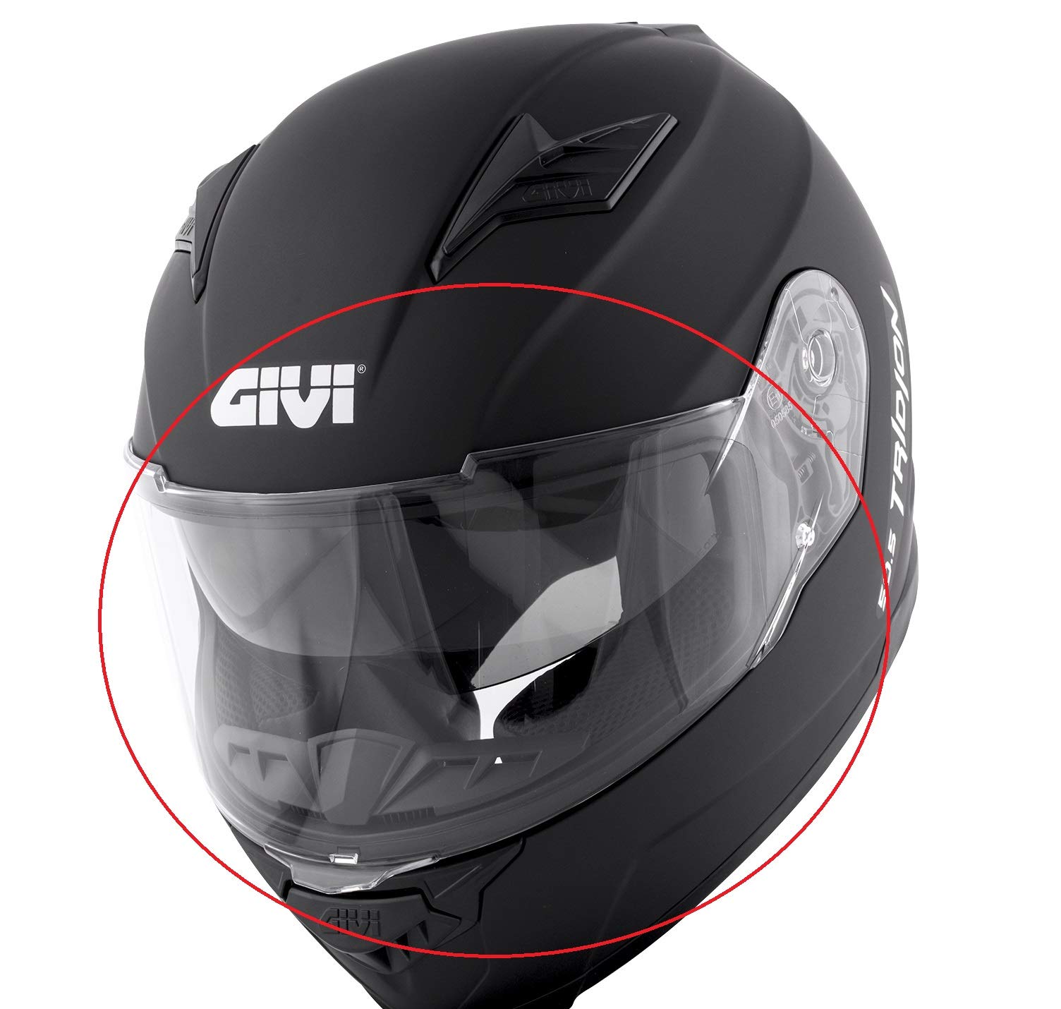 GiVi Z2493TR Visier transparent für HPS Integralhelm von Givi