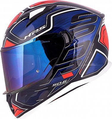 Givi 50.6 Sport Deep, Integralhelm - Blau/Rot - XS (54) von Givi