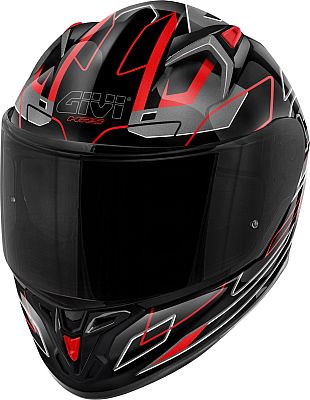 Givi 50.9 Sport Assault, Integralhelm - Schwarz/Grau/Rot - XL (61) von Givi