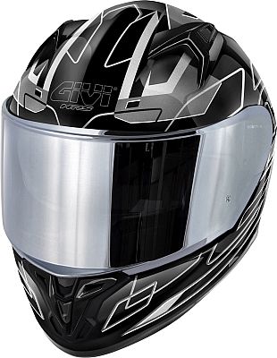 Givi 50.9 Sport Assault, Integralhelm - Schwarz/Grau/Silber - M (58) von Givi