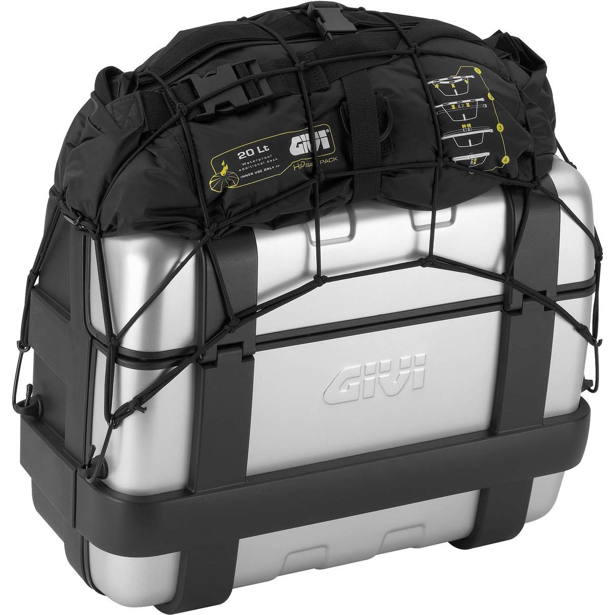 Givi 804790 Halter für Gepäcknetz, Schwarz, Größe 40 Givi 804790 Halter für Gepäcknetz, Schwarz, Größe 40 von Givi