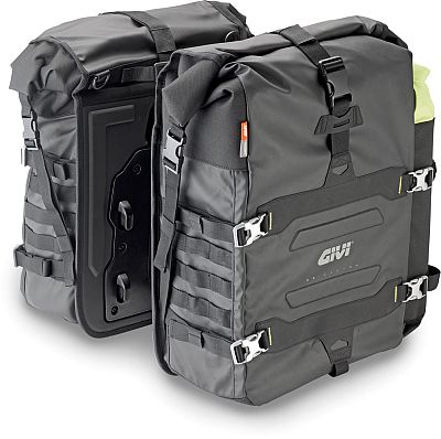 Givi Canyon GRT709 35+35L, Satteltaschen wasserdicht - Schwarz - 2 x 35 l von Givi