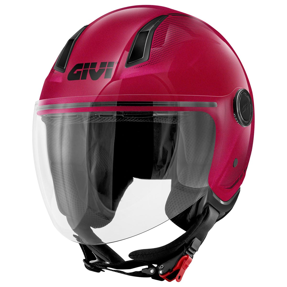 Givi DEMI-JET HELMET 11.7B MATT RED XXL Givi DEMI-JET HELMET 11.7B MATT RED XXL von Givi