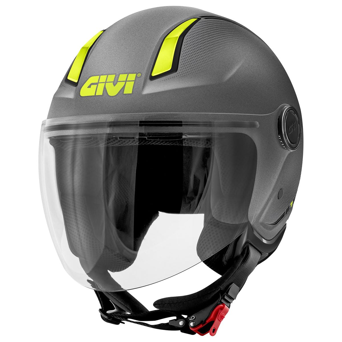 Givi DEMI-JET HELMET 11.7B TITANYELLOW S Givi DEMI-JET HELMET 11.7B TITANYELLOW S von Givi
