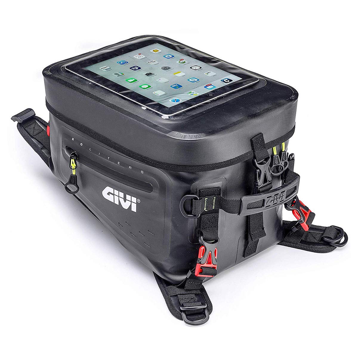 Givi GRT715 Wasserdicht Panzer Tasche, 20L Kapazität, Schwarz/Gelb von Givi