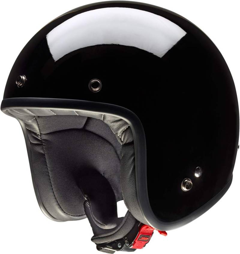 Givi HPS 20.7 Jet-Helm-Fiberglas Arizona, Schwarz Lackiert, XL von Givi