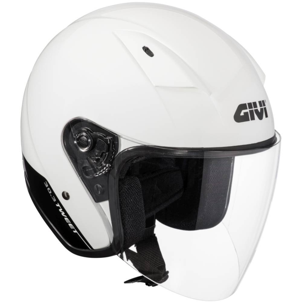 Givi HPS 30.3 Tweet Demi-Jet-Helm, Weiß Lackiert, XXL von Givi