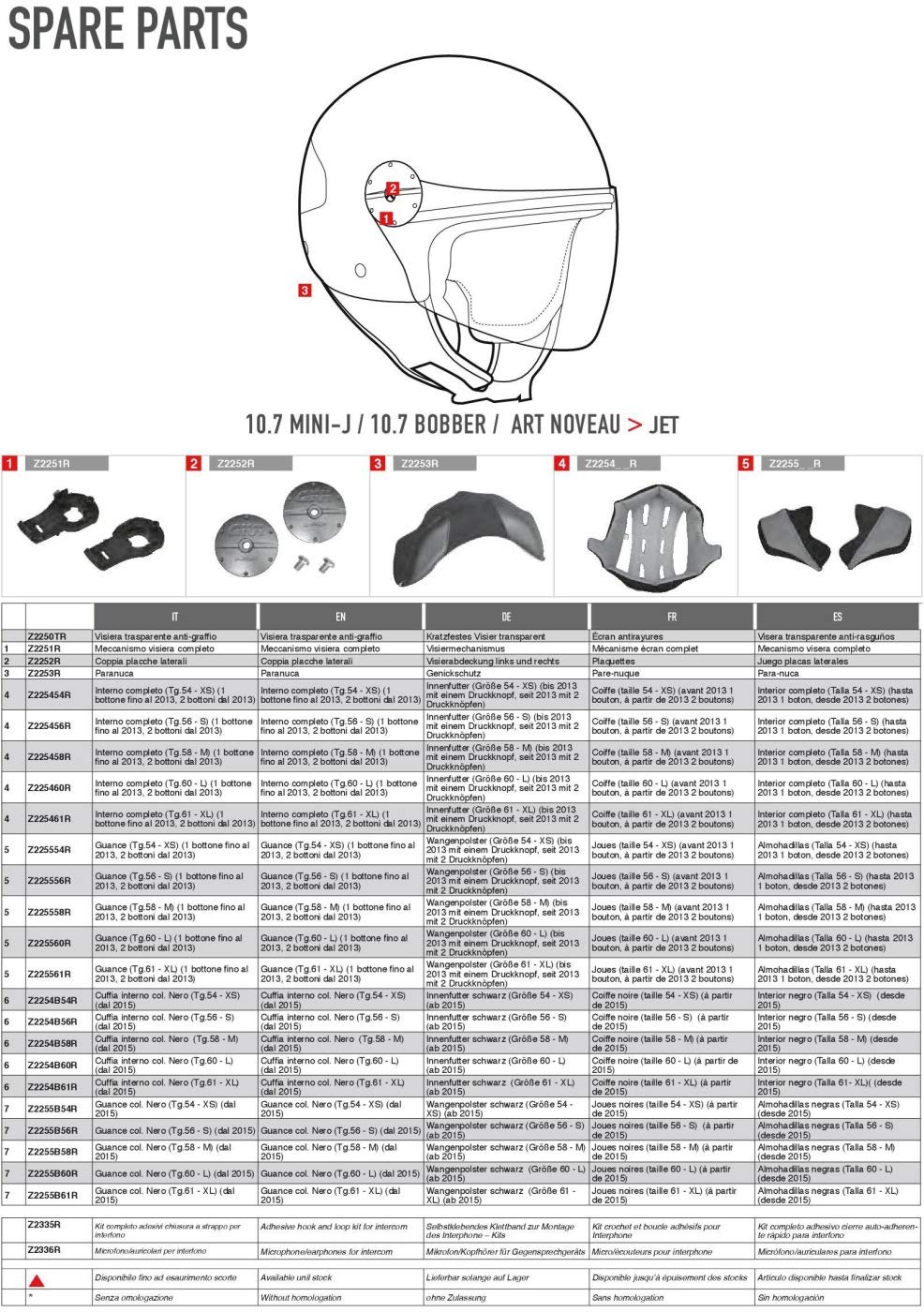 Givi Innenfutter, Schwarz, Größe 40 Givi Innenfutter, Schwarz, Größe 40 von Givi