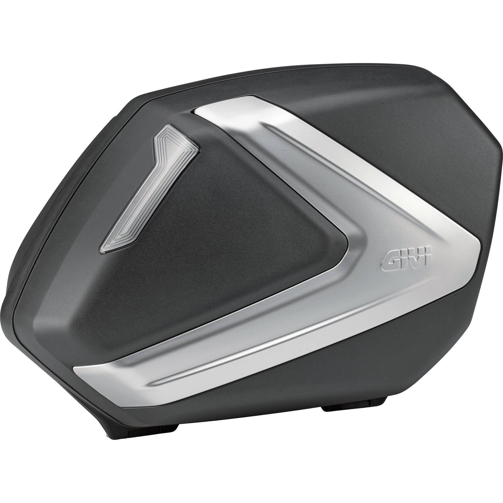 Givi Monokey® Side Seitenkofferpaar V37NT schwarz/silber/klar von Givi