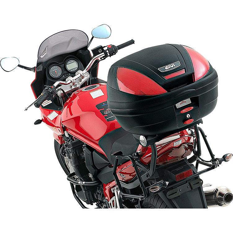 Givi Monolock® Topcase E370N schwarz/rot 39 Liter von Givi