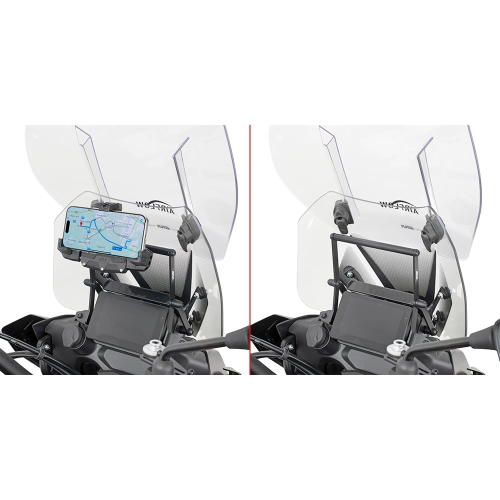 Givi Navi-Haltestrebe am Windschild FB8717 für Benelli TRK 702 Givi Navi-Haltestrebe am Windschild FB8717 für Benelli TRK 702 von Givi