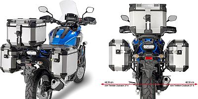 Givi PL_ _ _CAM, Kofferträger Monokey Cam-Side von Givi