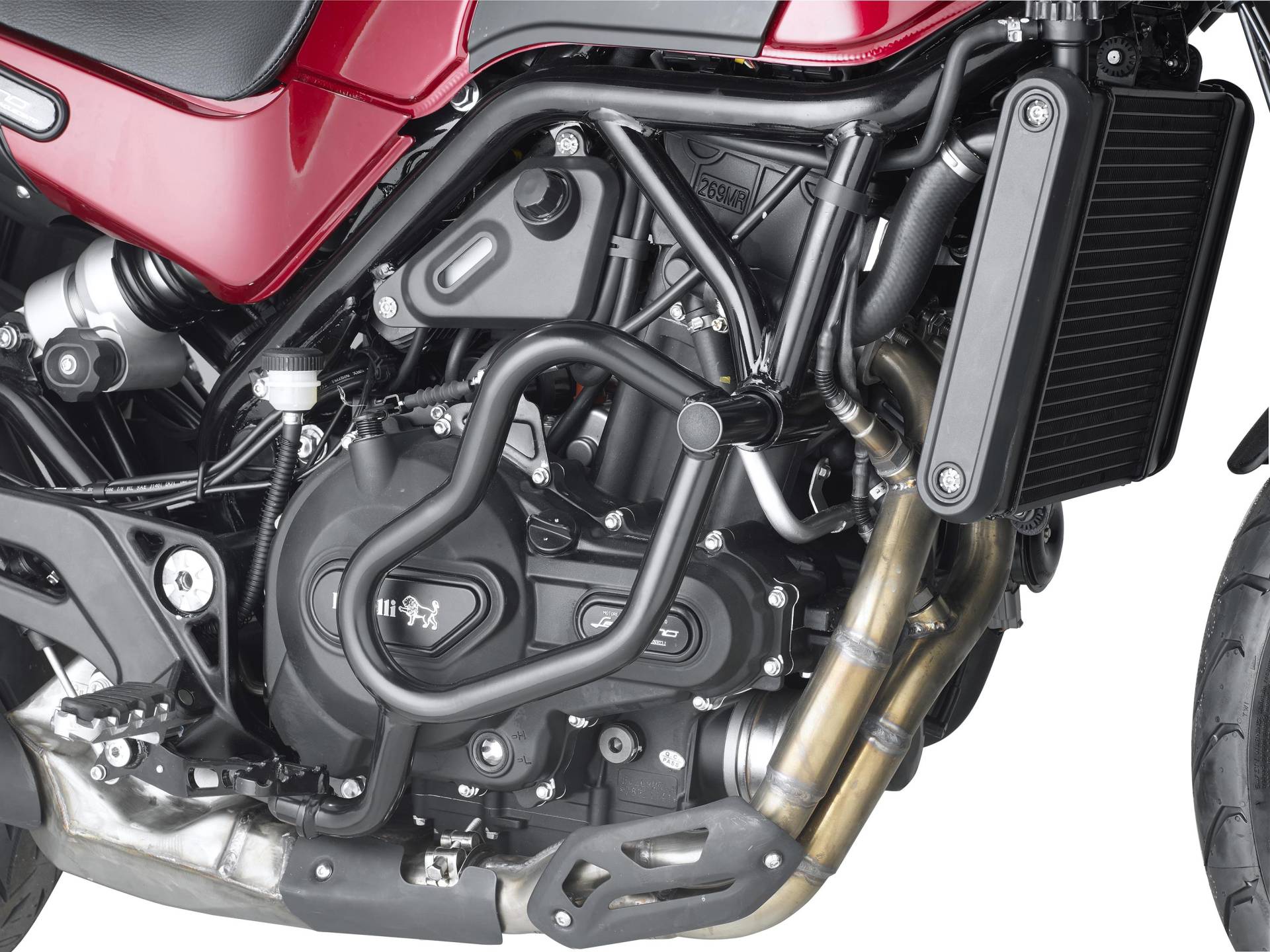 Givi Sturzbügel TN8704 für Benelli Leoncino 500 schwarz Givi Sturzbügel TN8704 für Benelli Leoncino 500 schwarz von Givi