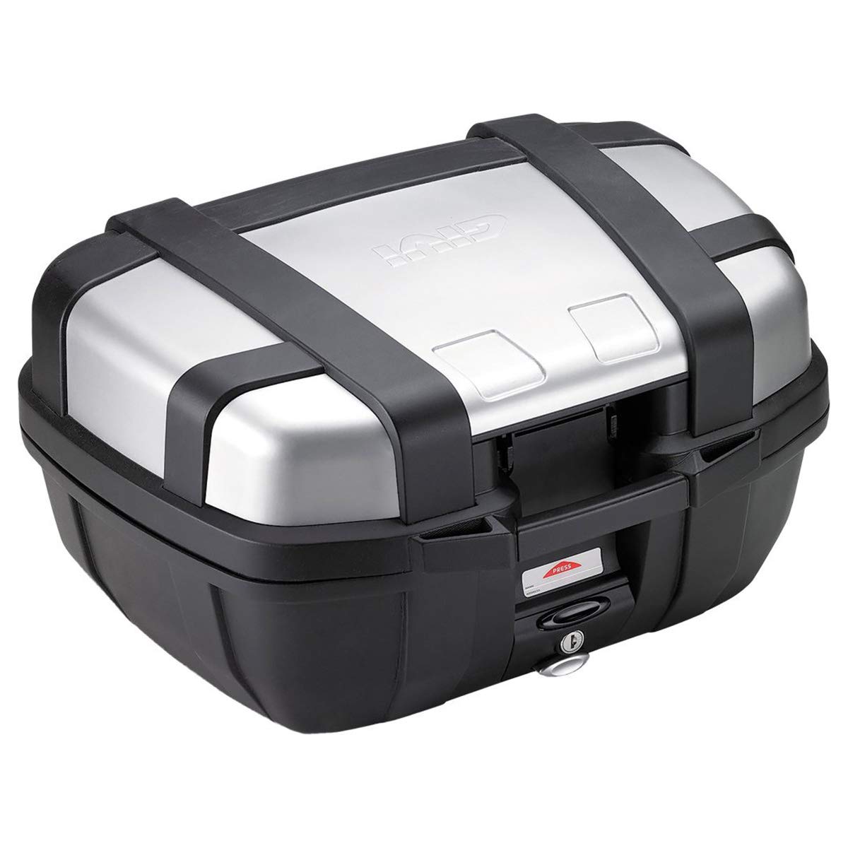 Givi TRK52N Trekker 52-Monokey Top-Case with Aluminium Cover, Silber Givi TRK52N Trekker 52-Monokey Top-Case with Aluminium Cover, Silber von Givi