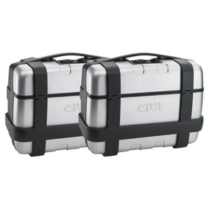 Givi Trekker Aluminium/Schwarz, 33/46 Liter Givi Trekker Aluminium/Schwarz, 33/46 Liter von Givi