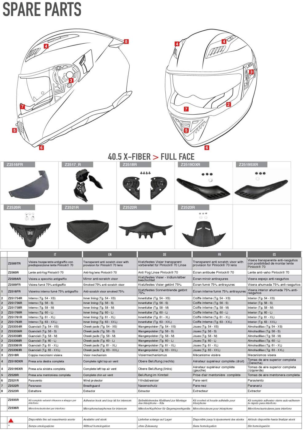 Givi Wangenpolster für HPS Integralhelm 40.5 X-Fiber, Schwarz, Größe 40 Givi Wangenpolster für HPS Integralhelm 40.5 X-Fiber, Schwarz, Größe 40 von Givi