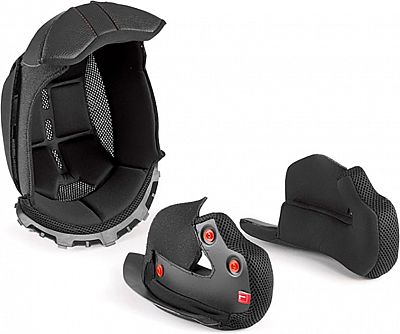 Givi X.21 Challenger, Innenfutter/Wangenpolster - Schwarz - M (58) von Givi