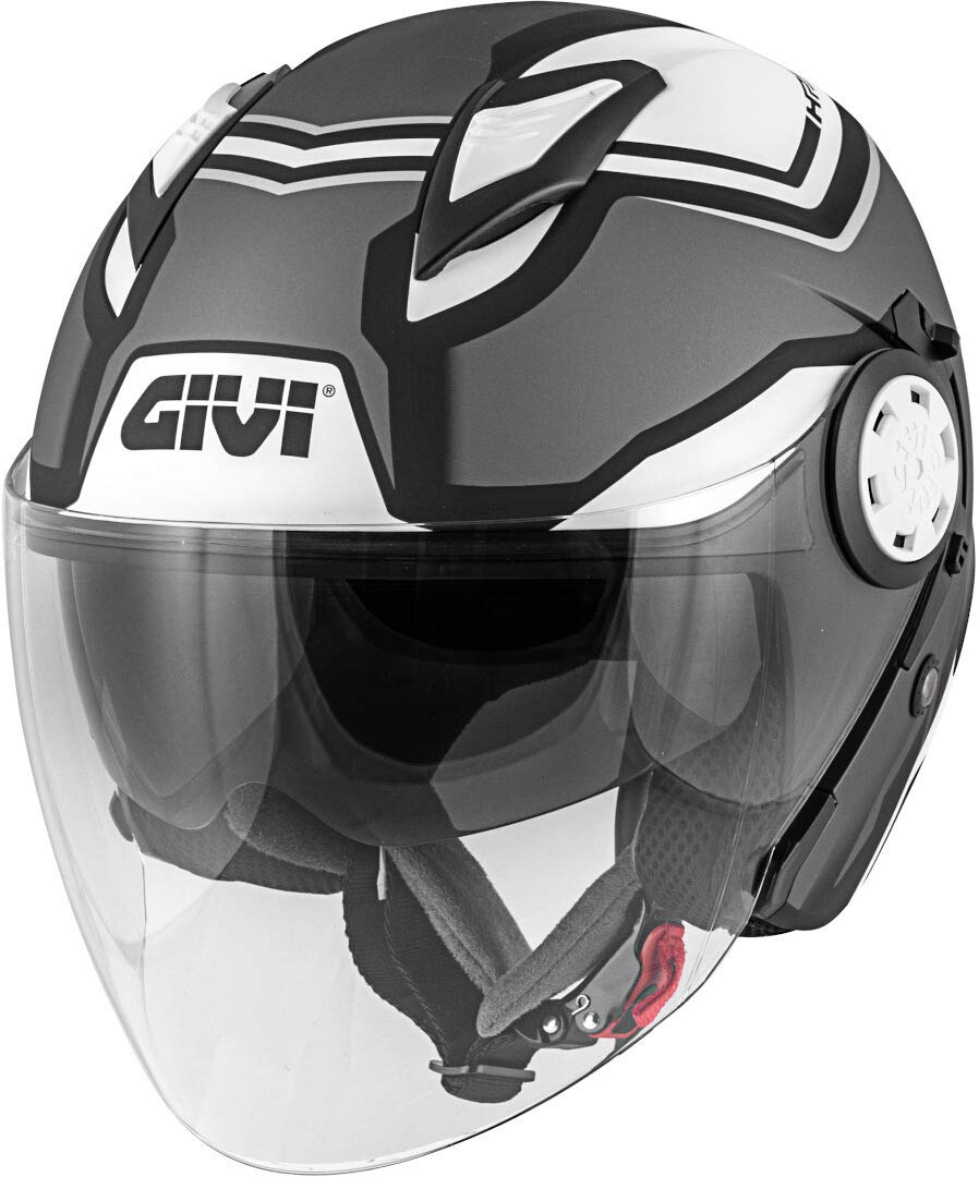 HPS 12.3 Stratos Demi-Jet-Helm Grafik Shade von Givi