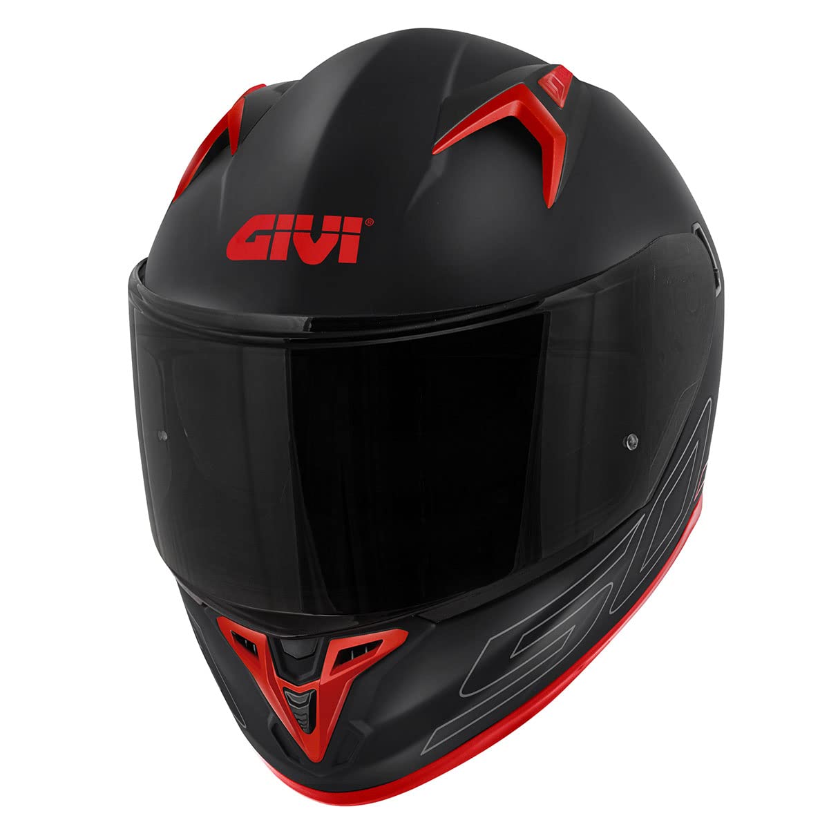 HPS 50.9 Sport Integral-Helm Basic Graphic Atomic von Givi