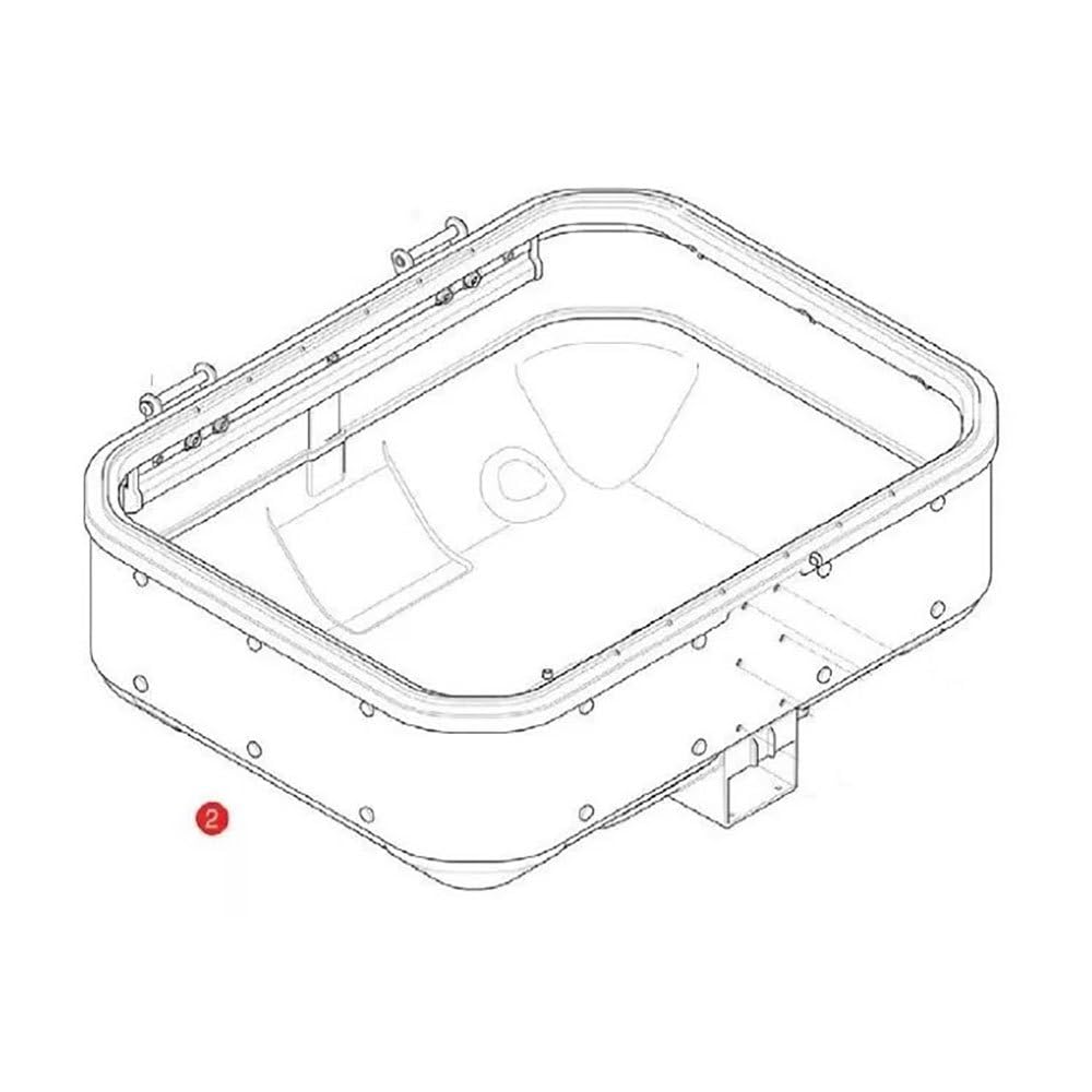 Kofferunterteil für DLM46 Kofferunterteil für DLM46 von Givi