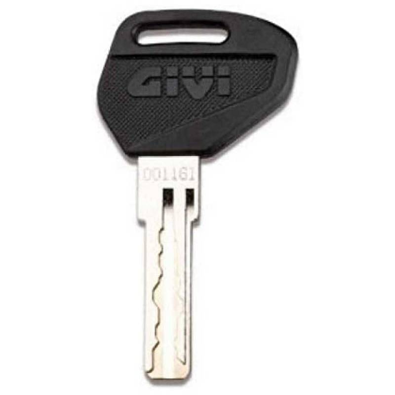 Unverschlüsselter Schlüssel für Security Lock, Schwarz von Givi