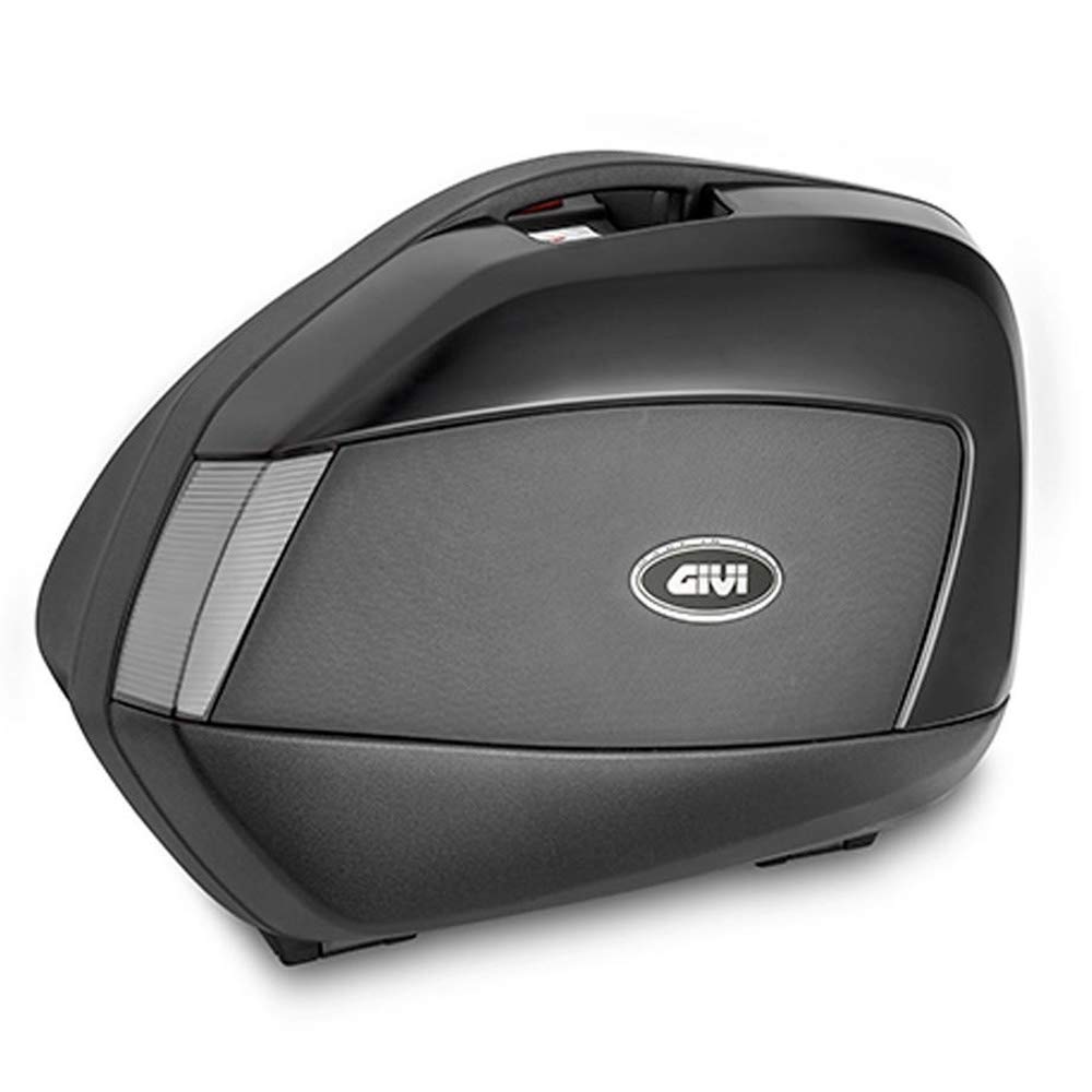 V35 Seitenkoffersatz Monokey® Side Tech mit Cover schwarz Uni oder Max. Zuladung 10 kg von Givi