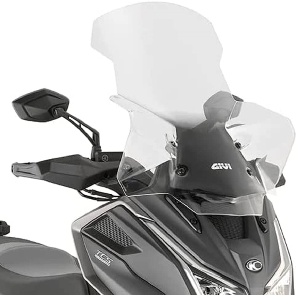 Windschild transparent, 730 mm hoch, 530 mm breit von Givi