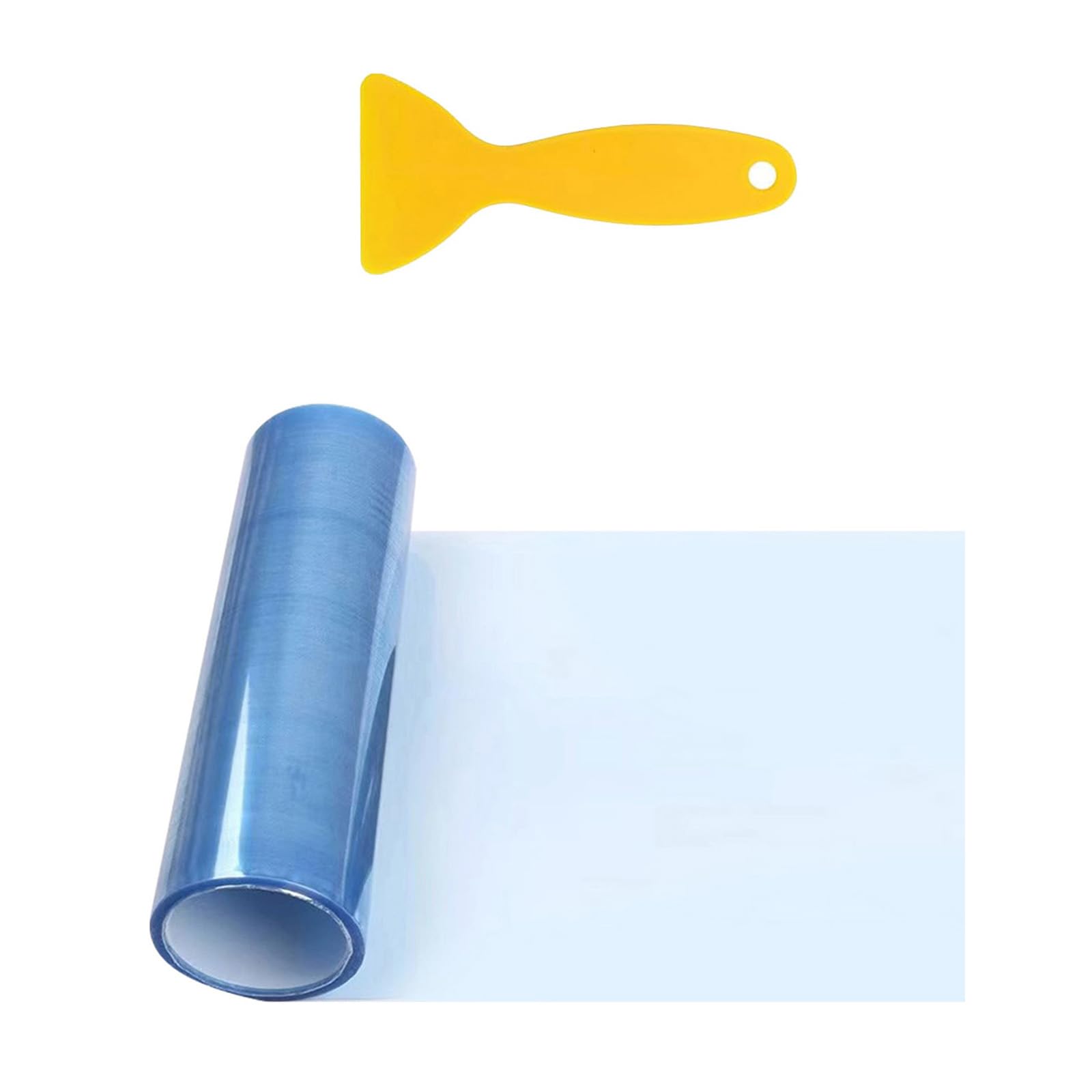 GizuInseti Tönungsfolie Auto Scheinwerfer Rückleuchten Folie 30 * 120Cm, Lampenfolie Folie Für Scheinwerfer Ückleuchten, Schutzfolie Sticker Auto Passgenau Selbstklebende (Hellblau) von GizuInseti
