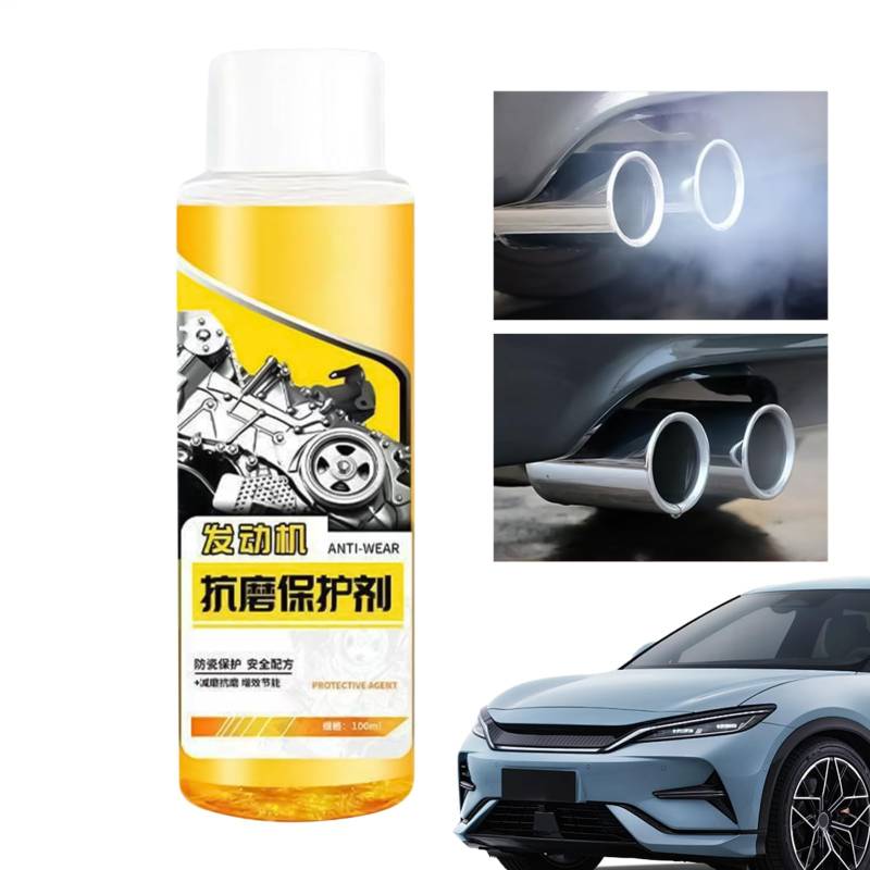 GjnjfdF Motor Anti-Verschleiß Schutz Additiv - Schutzformel Für Auto Motoren & Geräuschreduzierung,Komfortsteigerndes Motoröl-Additiv Mit Vielseitigem Schutz Für Erwachsene Und Berufstätige von GjnjfdF