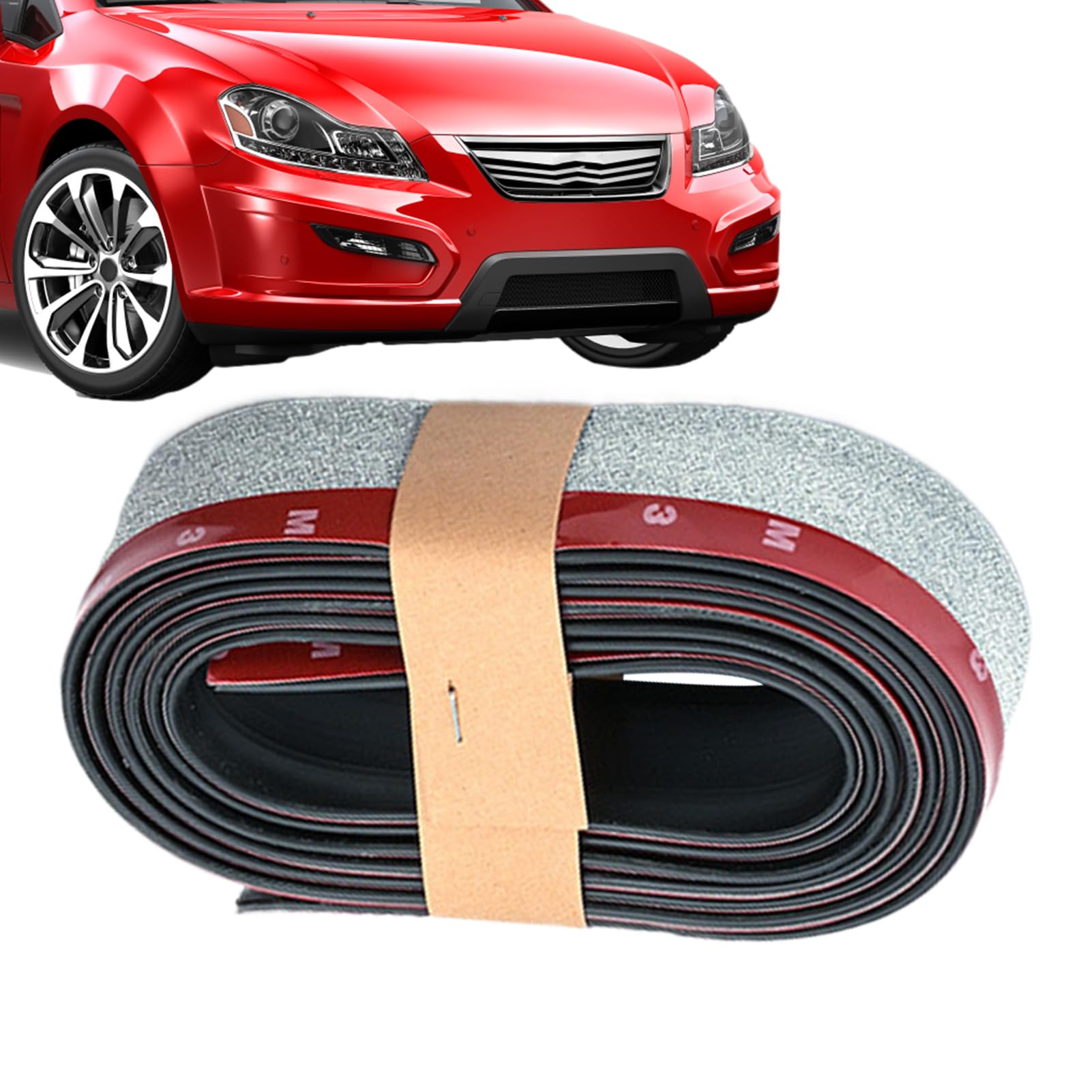 GjnjfdF Stoßstangenlippe Für Auto - Frontstoßstangenschutzleiste mit Kratzschutz für PKW & Fahrzeug,Flexible Gummi-Kantenschutzleiste selbstklebend für Reise & Outdoor-Fahrzeugaußenbereich GjnjfdF Stoßstangenlippe Für Auto - Frontstoßstangenschutzleiste mit Kratzschutz für PKW & Fahrzeug,Flexible Gummi-Kantenschutzleiste selbstklebend für Reise & Outdoor-Fahrzeugaußenbereich von GjnjfdF
