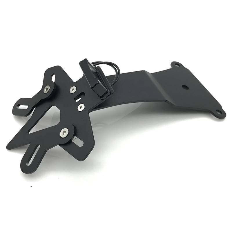 MotorräDer Hinterer Nummernschild Halter Motorrad-Styling-Zubehör Kennzeichenhalter Mit Licht Für Ducati Für Scrambler 800 2015-2021 von Gjqgmngr