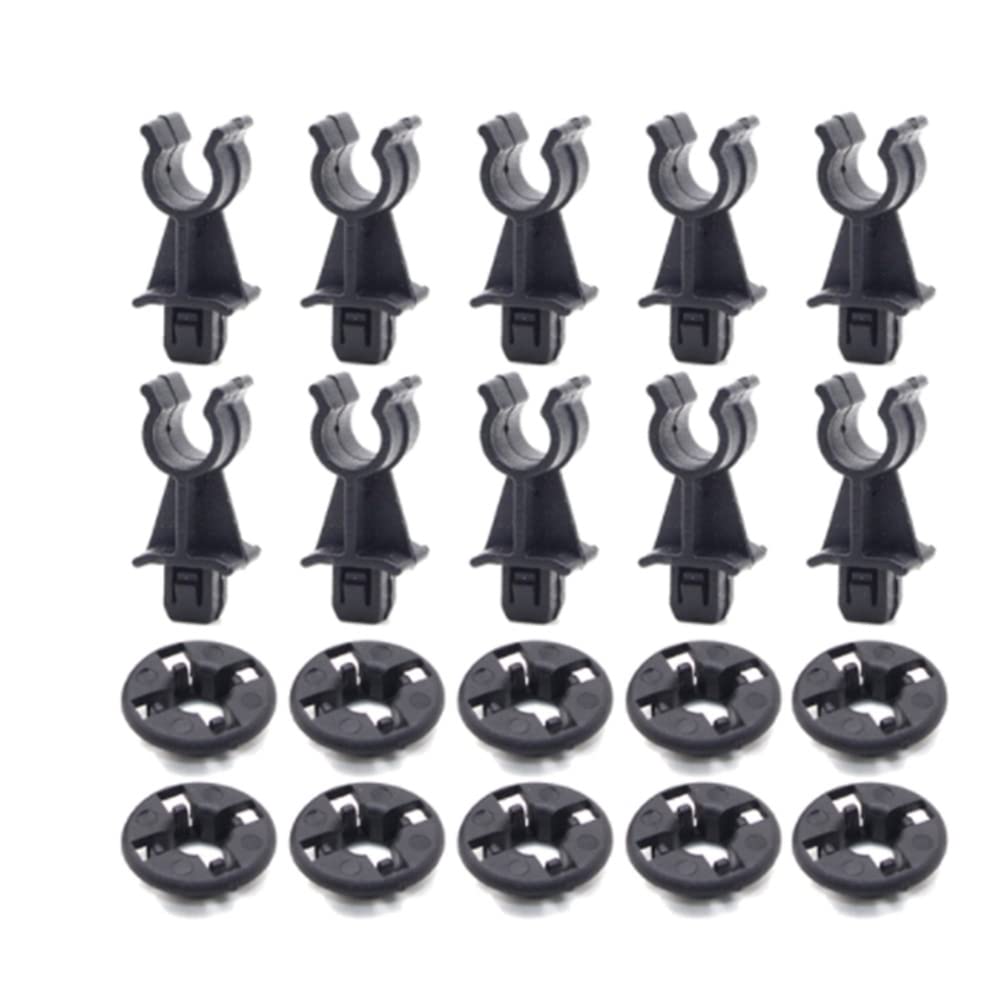 Gkhowiu 10 Set Halter für Dualis J10 Navara D40 Pathfinder R51 Motorhauben Halterung Prod Rod Klemme Clip Halter Gkhowiu 10 Set Halter für Dualis J10 Navara D40 Pathfinder R51 Motorhauben Halterung Prod Rod Klemme Clip Halter von Gkhowiu