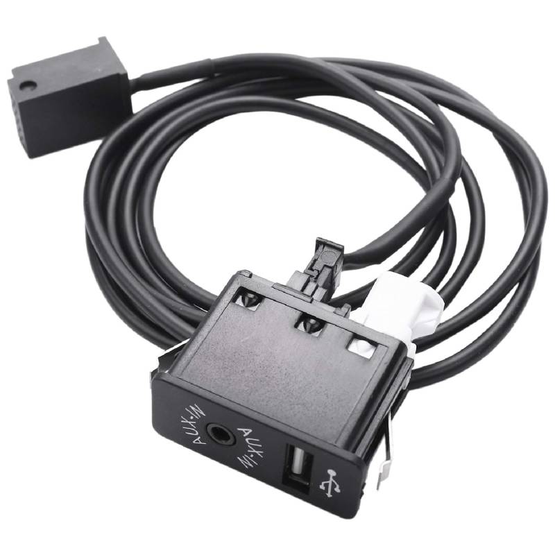 Gkhowiu Aux USB Port 12 Pin Schnittstelle Schalter Panel Musik für für E39 E53 X5 Z4 E85 E86 X3 E83 von Gkhowiu