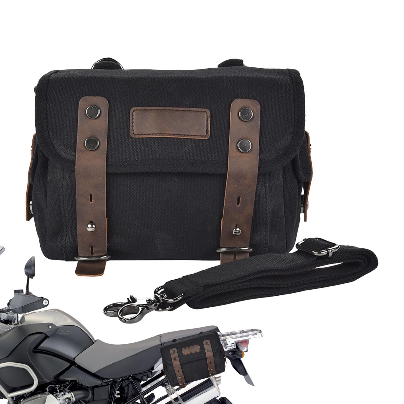 Gkumgwo Motorrad-Hecktasche, Dirt-Bike-Tasche | Abnehmbare Fahrrad-Hecktasche zur Aufbewahrung auf dem Rücksitz,Multifunktionale Motorradtaschen, wasserdichte Hecktasche, Seitentaschen für von Gkumgwo