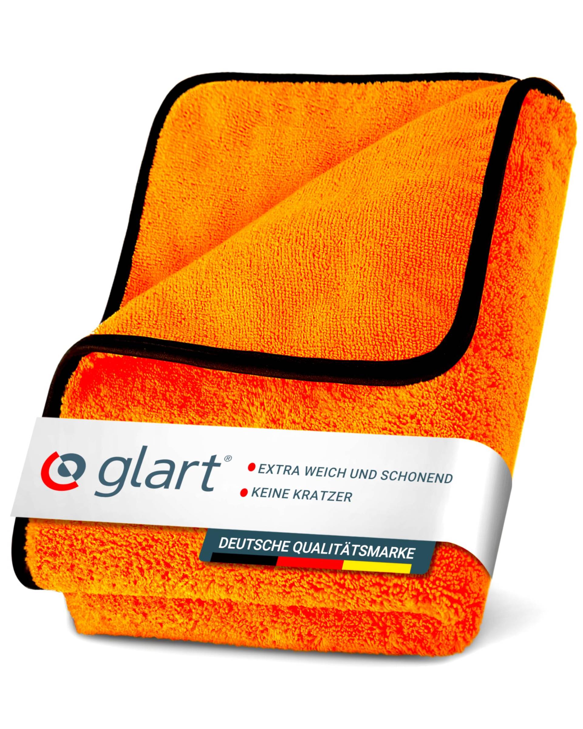 Glart Auto Trockentuch XXL - Microfasertuch Autopflege, saugstark, 90x60cm für kratzfreies Trocknen, Auto Mikrofasertuch - Großes Auto Mikrofasertuch, Orange, Microfasertücher Auto - Poliertuch Auto Glart Auto Trockentuch XXL - Microfasertuch Autopflege, saugstark, 90x60cm für kratzfreies Trocknen, Auto Mikrofasertuch - Großes Auto Mikrofasertuch, Orange, Microfasertücher Auto - Poliertuch Auto von Glart