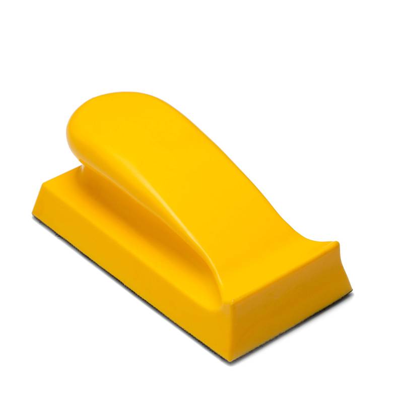 Glass Polish 15915 Handschleifblock, Klett-Handschleifpad - 135 x 70 mm von Glass Polish