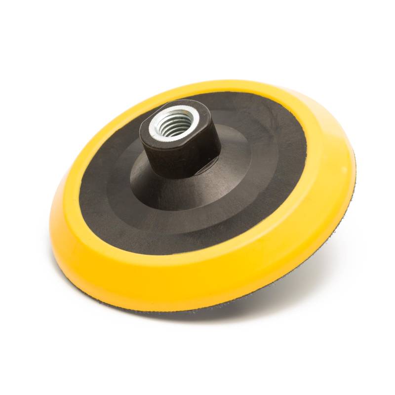Glass Polish GP12610 Universal-Stützteller mit M14 x 2 Gewinde für rotierende Poliermaschinen, 125 mm von Glass Polish