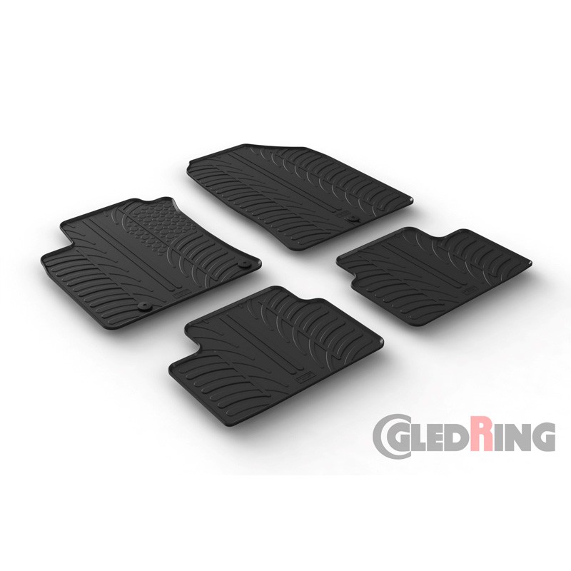 Gledring Fußmattensatz HYUNDAI,TOYOTA 0208 Autofußmatten Gledring Fußmattensatz HYUNDAI,TOYOTA 0208 Autofußmatten von Gledring