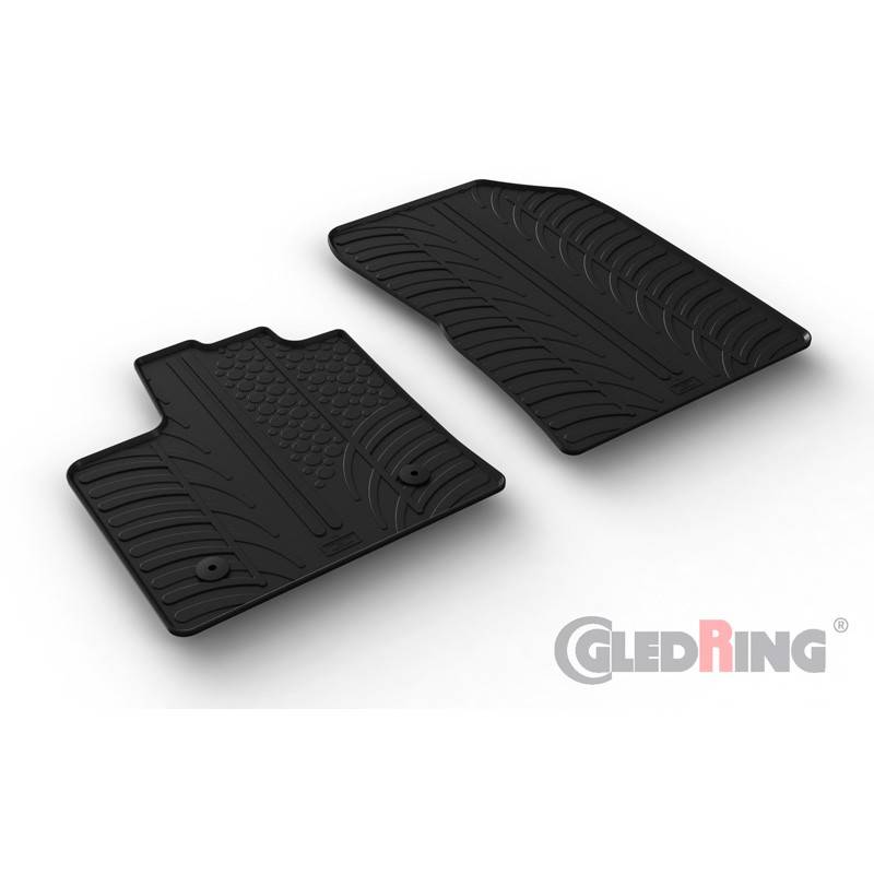 Gledring Fußmattensatz RENAULT 0024 Autofußmatten von Gledring