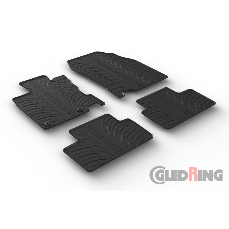 Gledring Fußmattensatz RENAULT 0056 Autofußmatten Gledring Fußmattensatz RENAULT 0056 Autofußmatten von Gledring