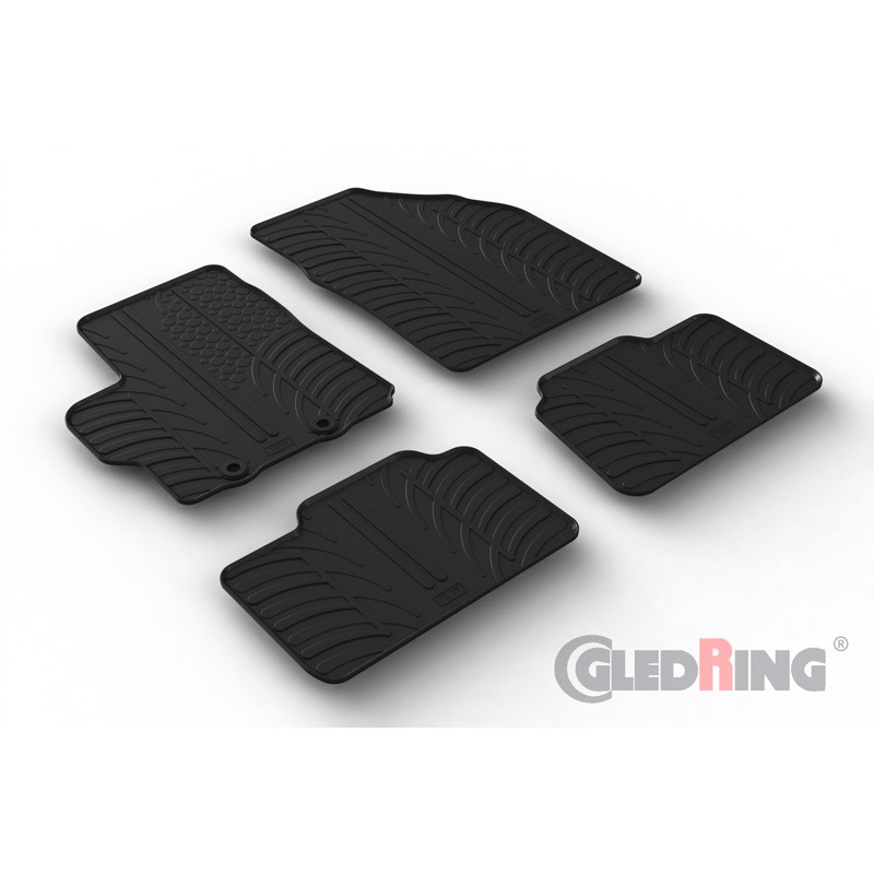 Gledring Fußmattensatz TOYOTA 0879 Autofußmatten Gledring Fußmattensatz TOYOTA 0879 Autofußmatten von Gledring