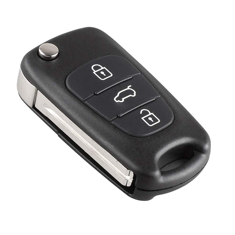 Globents 3 Tasten Flip Folding Remote Key Shell Fall Ersatz für Hyundai I20 I30 IX35 I35 Globents 3 Tasten Flip Folding Remote Key Shell Fall Ersatz für Hyundai I20 I30 IX35 I35 von Globents