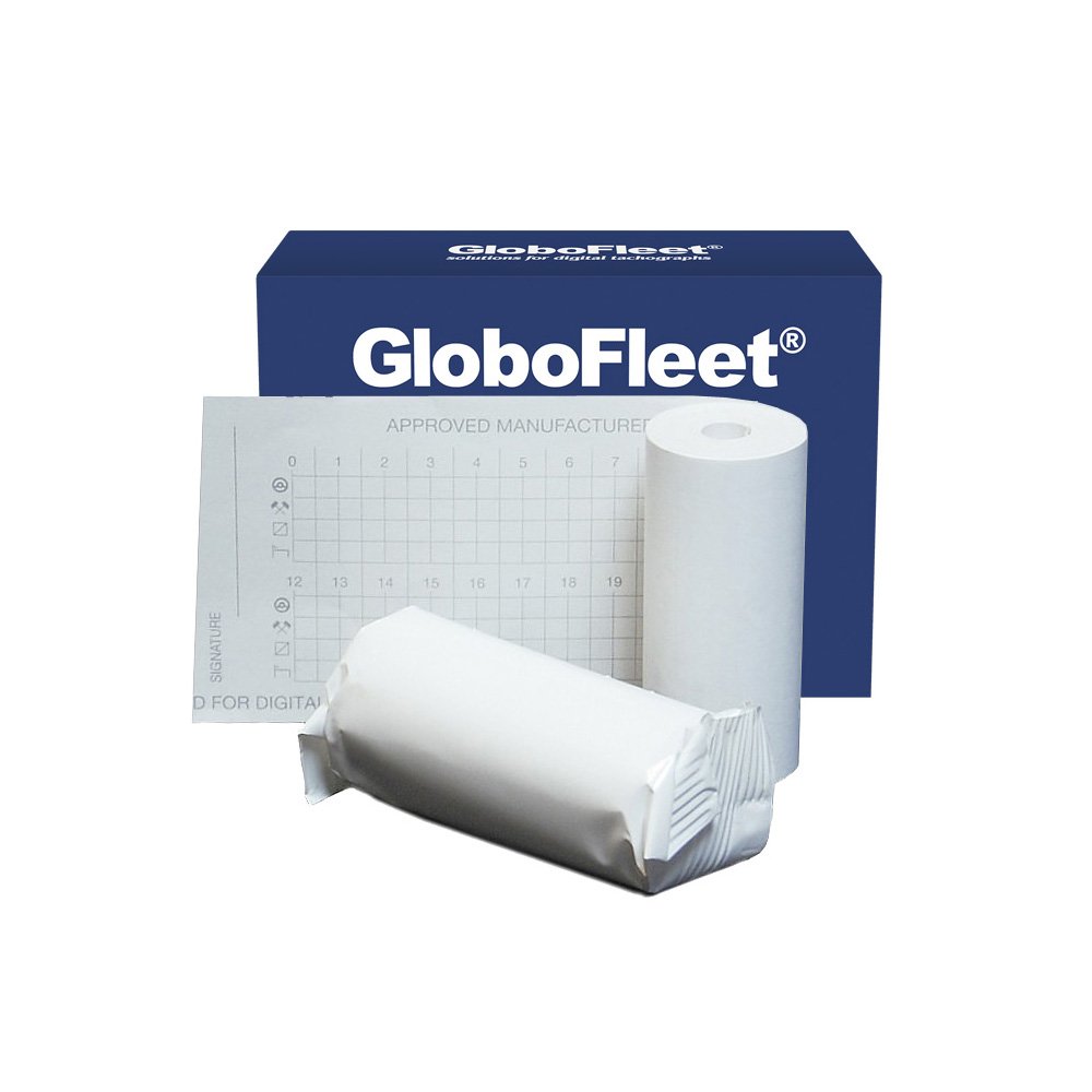 GloboFleet GF-TP-03 GloboFleet Tachographenpapier für alle digitale Tachographen von GloboFleet