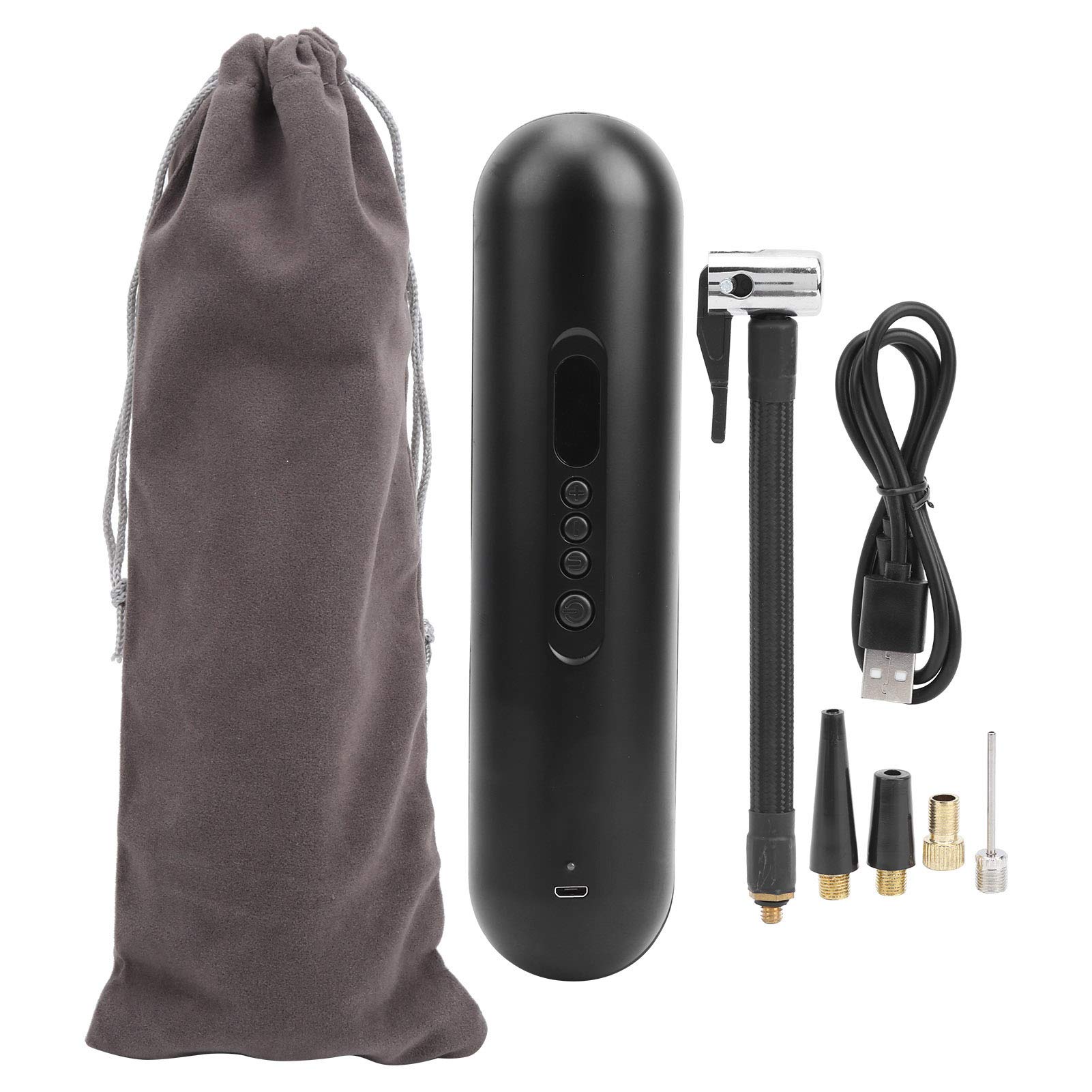 Glomora Air Pump, Wireless Portable Smart Digital Electric Air Pump, Rechargeable Tire Inflator for Car and Bike Tires with LED Display Glomora Air Pump, Wireless Portable Smart Digital Electric Air Pump, Rechargeable Tire Inflator for Car and Bike Tires with LED Display von Glomora
