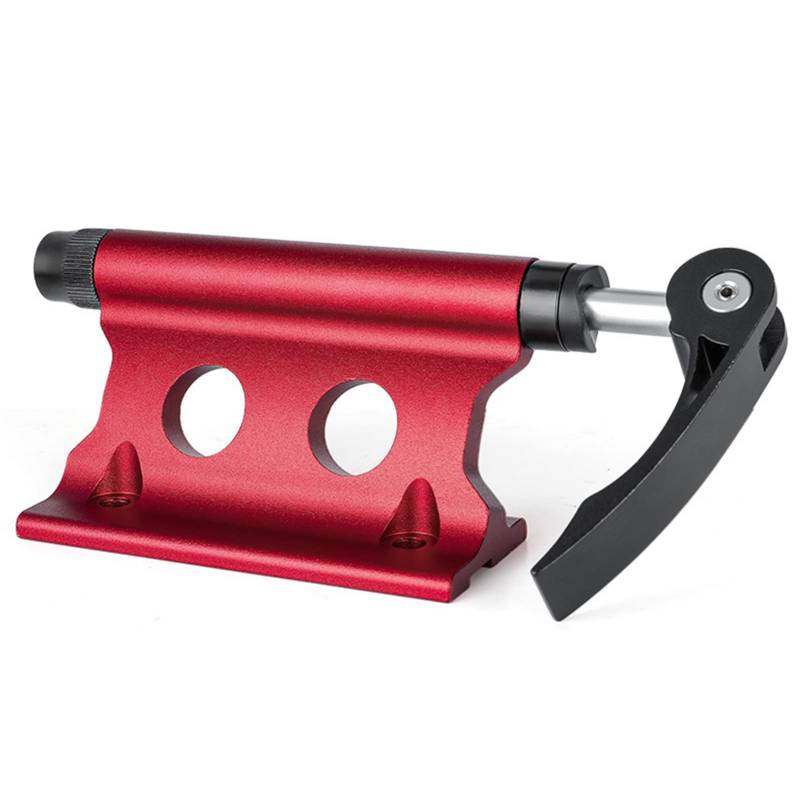 Glomora Bike Front Fork Mount Schnellfreisetzung Aluminiumlegierung Starker Lagerauto -Dachbike -Block -Gabel -Montiergepäck Rack für Autos und SUVs (Modell CX - C09) (One Size) von Glomora
