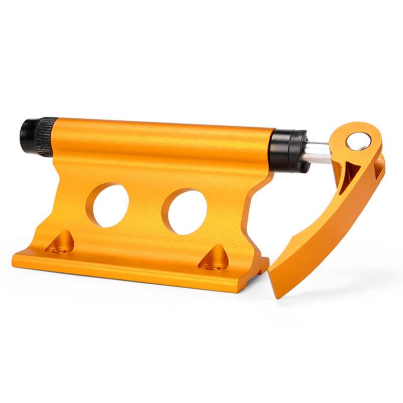 Glomora Bike Front Fork Mount Schnellfreisetzung Aluminiumlegierung Starker Lagerauto -Dachbike -Block -Gabel -Montiergepäck Rack für Autos und SUVs (Modell CX - C09) (One Size) von Glomora