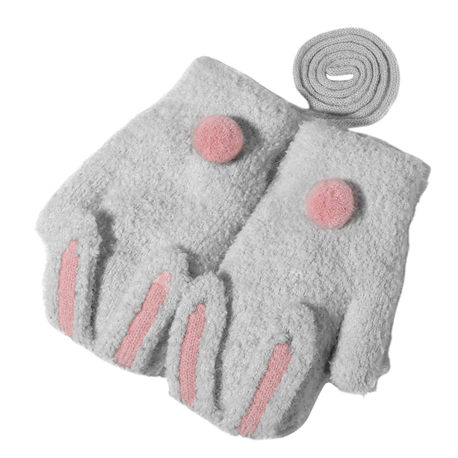 Baby Winter Handschuhe Süße Niedlich Fäustlinge für Kinder Cartoon Fleece-Gefütterte Fausthandschuhe Kleinkind Gestrickte Halshandschuhe Winter Warme Strickhandschuhe für Mädchen Jungen 2-6 Jahre Baby Winter Handschuhe Süße Niedlich Fäustlinge für Kinder Cartoon Fleece-Gefütterte Fausthandschuhe Kleinkind Gestrickte Halshandschuhe Winter Warme Strickhandschuhe für Mädchen Jungen 2-6 Jahre von Glücksvogel
