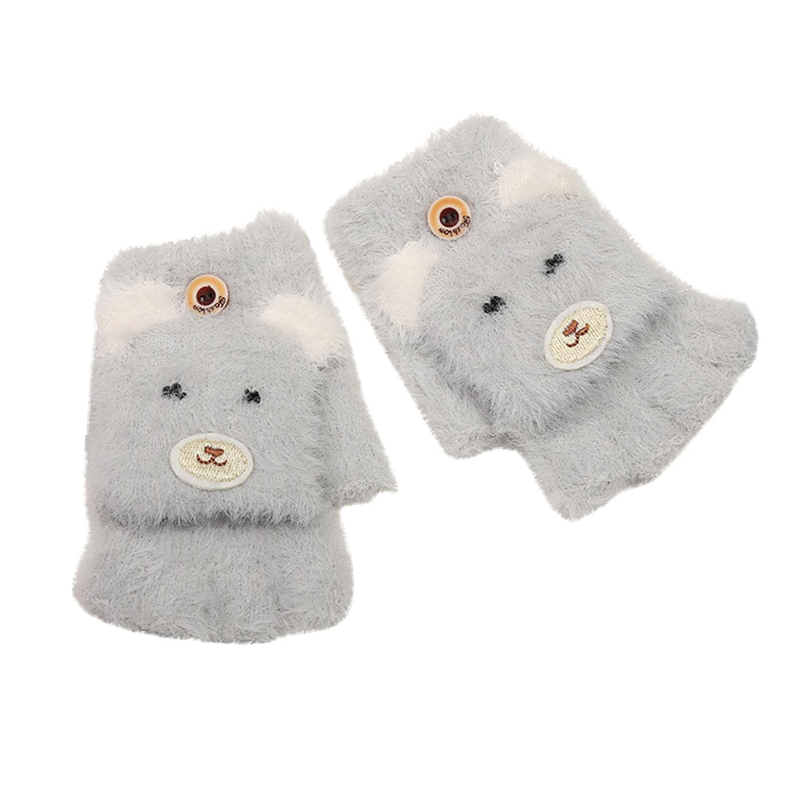 Cartoon Fingerlose Fäustlinge Halbfinger Handschuhe mit Klappe Kinder Fausthandschuhe Mädchen Jungen Strickhandschuhe Fingerhandschuhe Niedliche Winterhandschuhe Winter Warme Handschuhe für 2-6 Jahren Cartoon Fingerlose Fäustlinge Halbfinger Handschuhe mit Klappe Kinder Fausthandschuhe Mädchen Jungen Strickhandschuhe Fingerhandschuhe Niedliche Winterhandschuhe Winter Warme Handschuhe für 2-6 Jahren von Glücksvogel